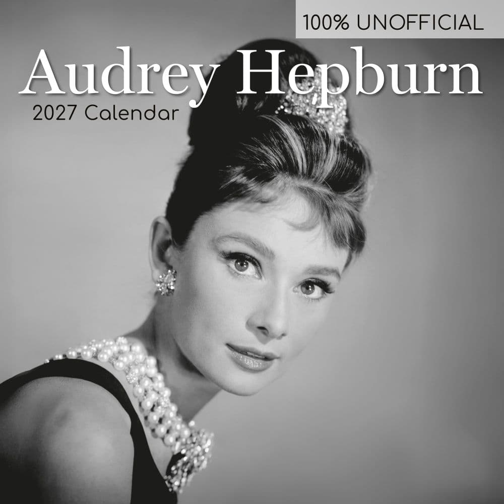 image Audrey Hepburn 2027 Wall Calendar Main Product Image