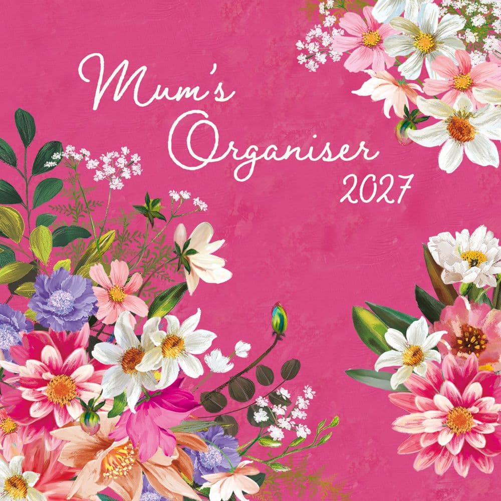 Mums Organiser 2027 Wall Calendar Main Product Image