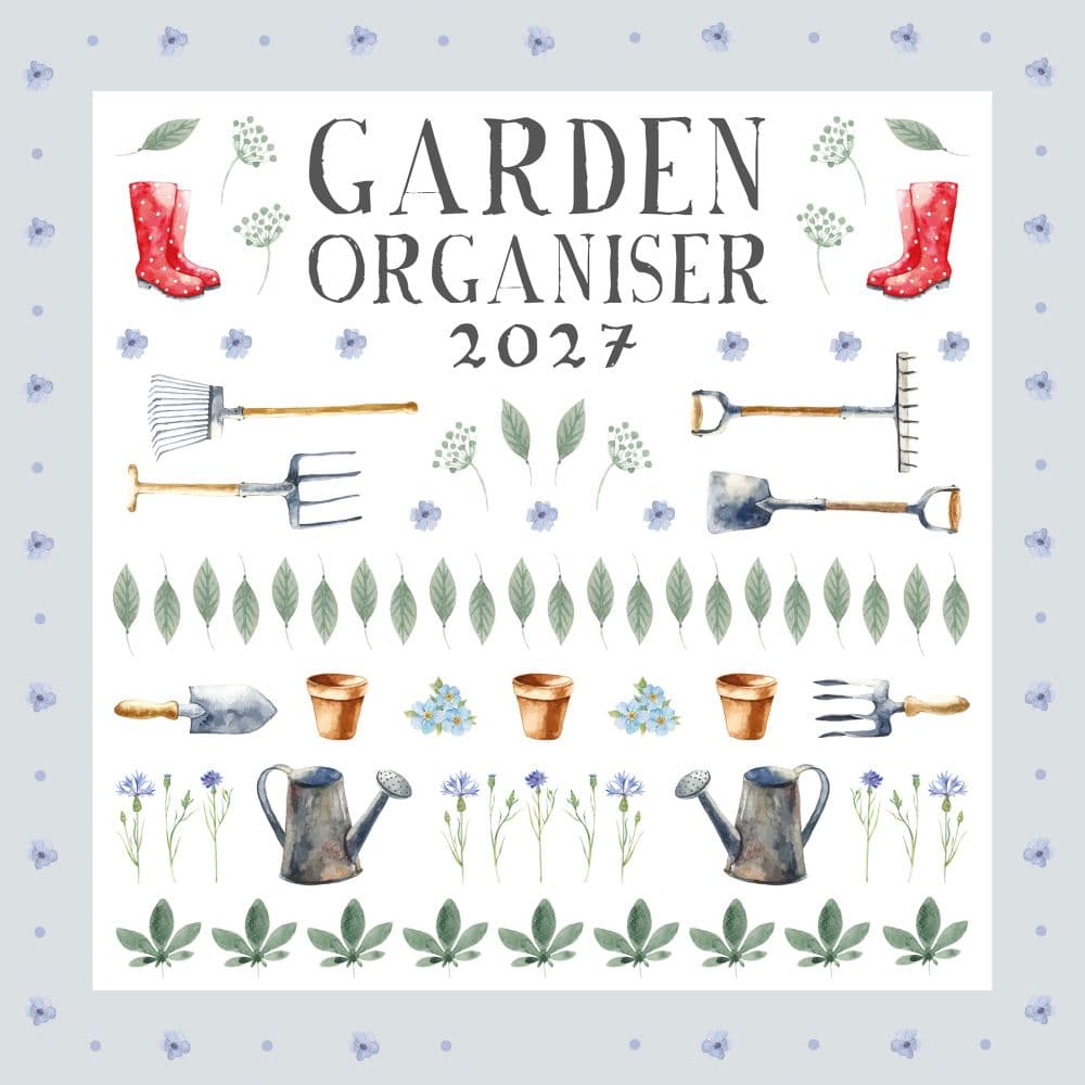 Garden Organiser 2027 Wall Calendar Main Product Image