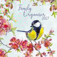 image Family Organiser Birdsong 2027 Wall Calendar Main Product Image
