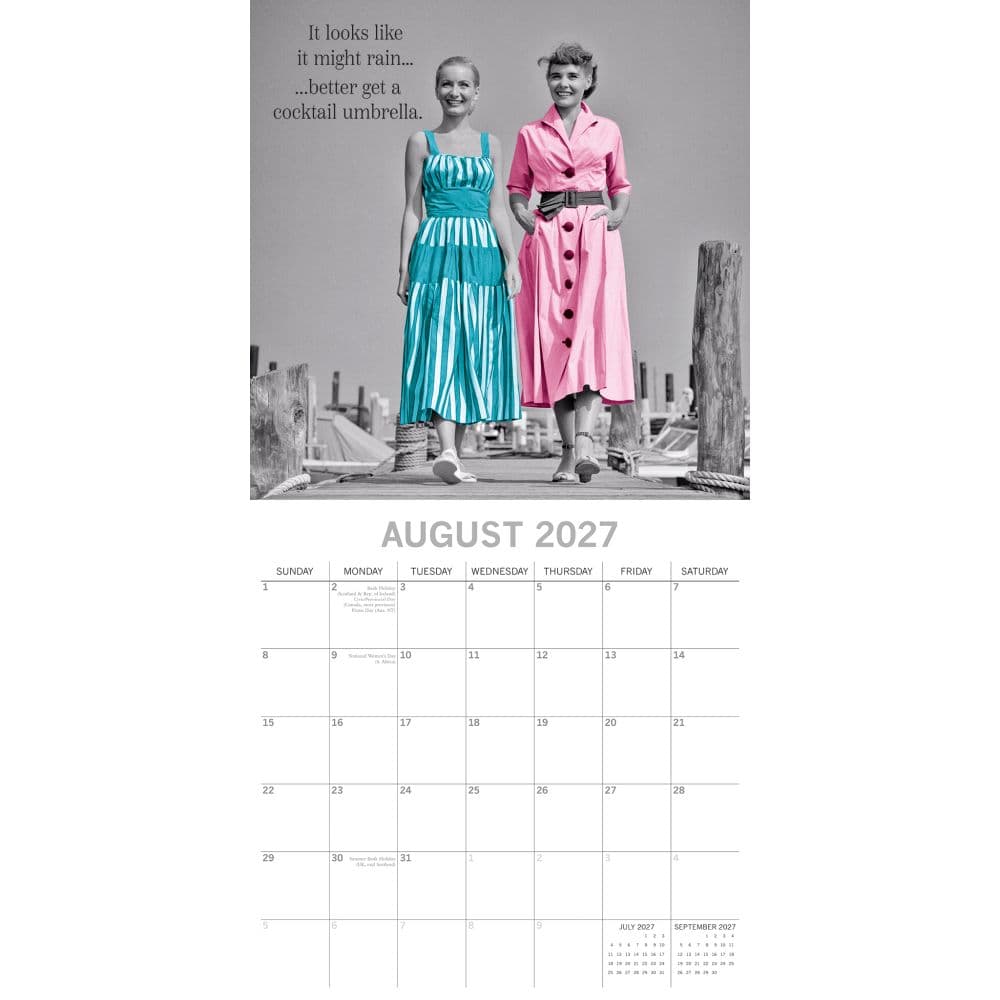 Womens Wit 2027 Wall Calendar Second Alternate Image