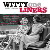image Witty One Liners 2027 Wall Calendar Main Product Image