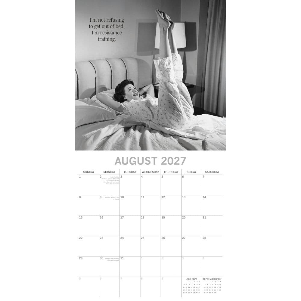 Witty One Liners 2027 Wall Calendar Second Alternate Image