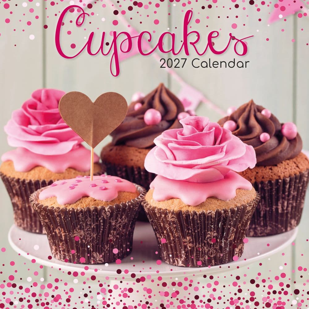 Cupcakes 2027 Wall Calendar Main Product Image
