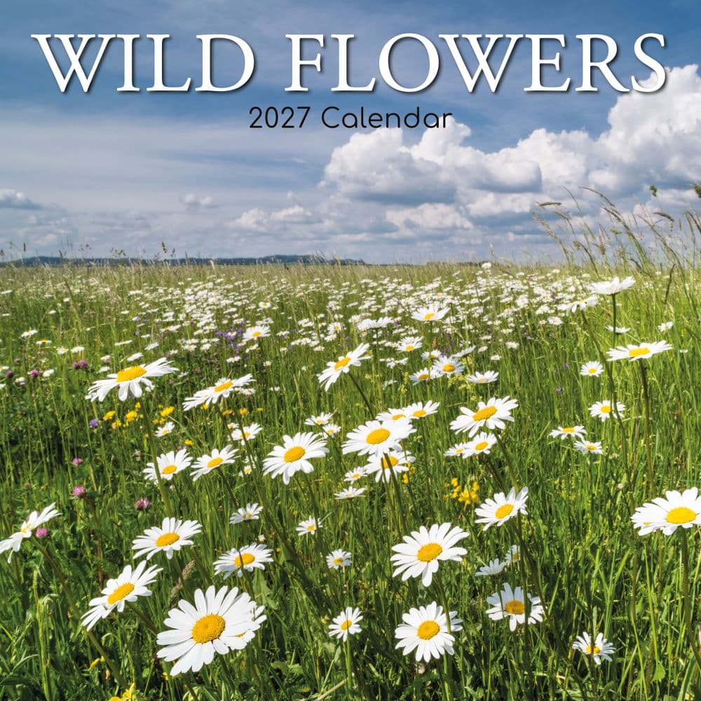 Wild Flowers 2027 Wall Calendar Main Product Image
