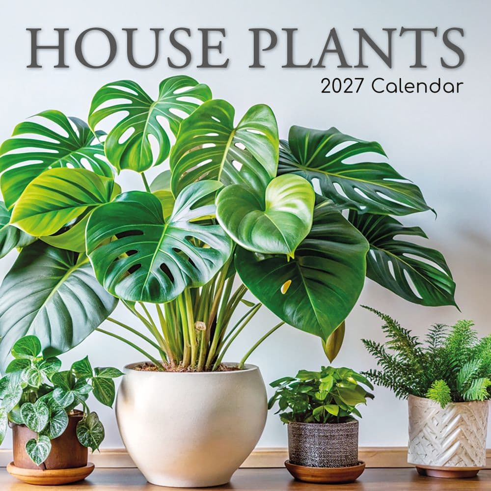 House Plants 2027 Wall Calendar Main Product Image