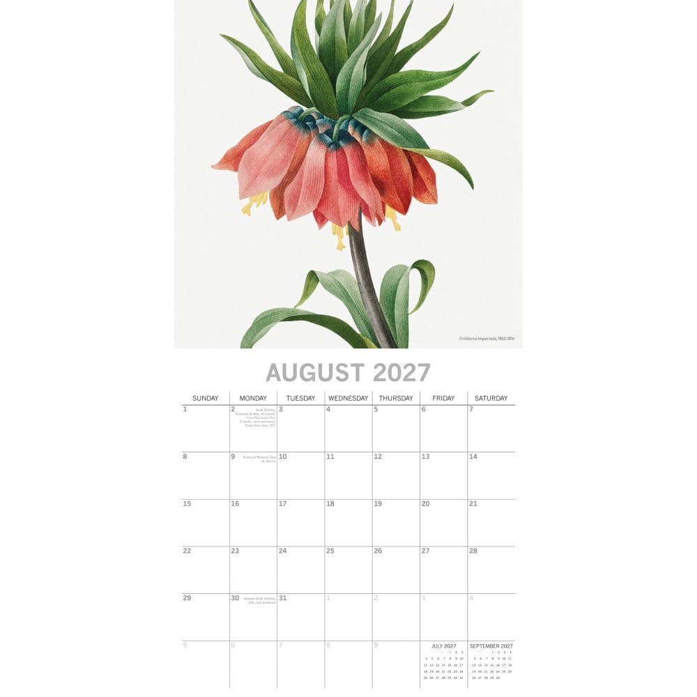 Redout� 2027 Wall Calendar Second Alternate Image
