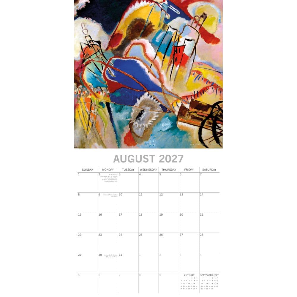 Kandinsky 2027 Wall Calendar Second Alternate Image