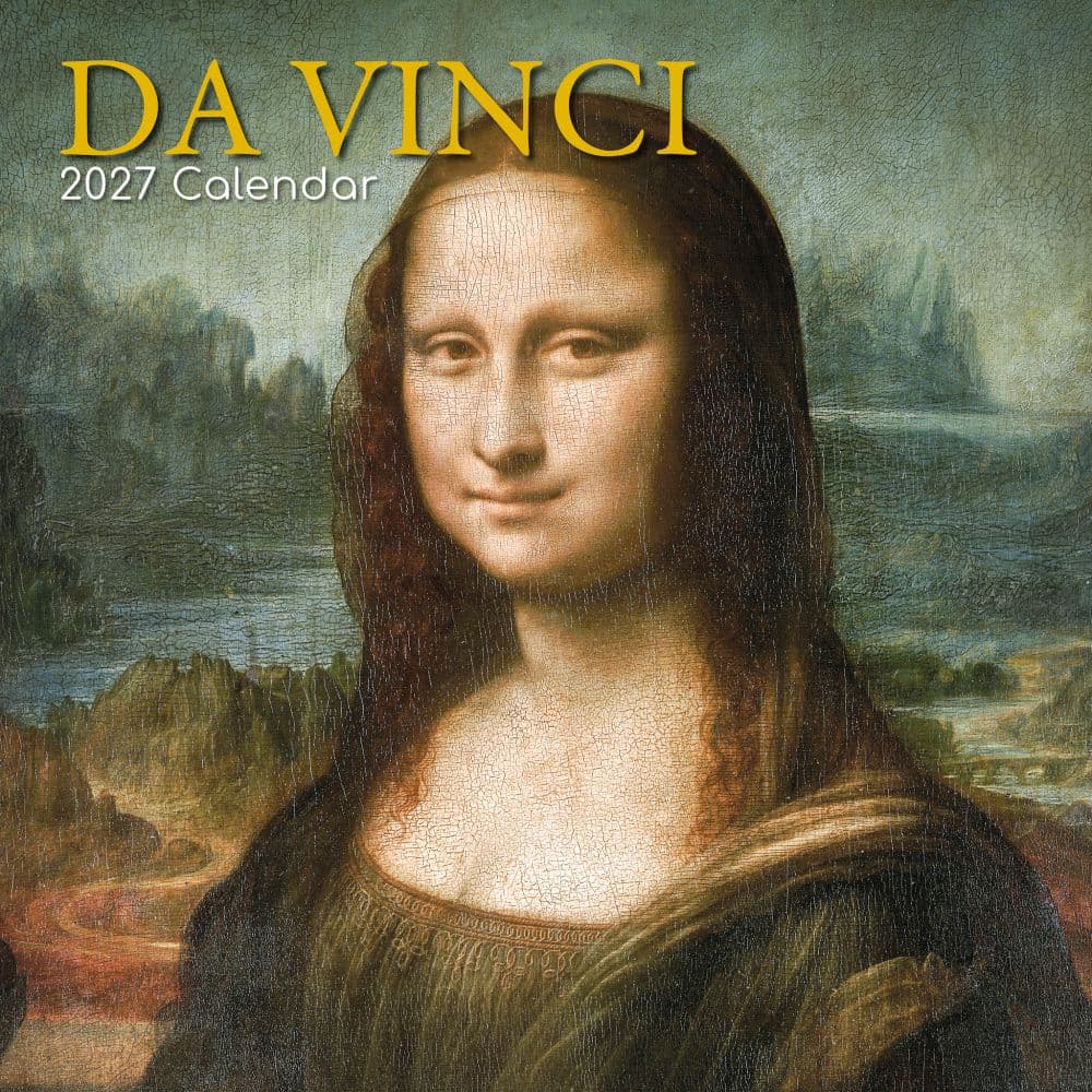 Da Vinci 2027 Wall Calendar Main Product Image