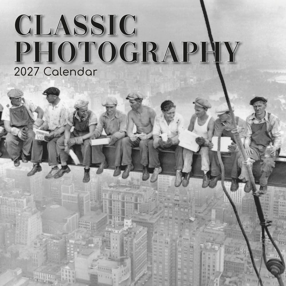 Classic Photography 2027 Wall Calendar Main Product Image