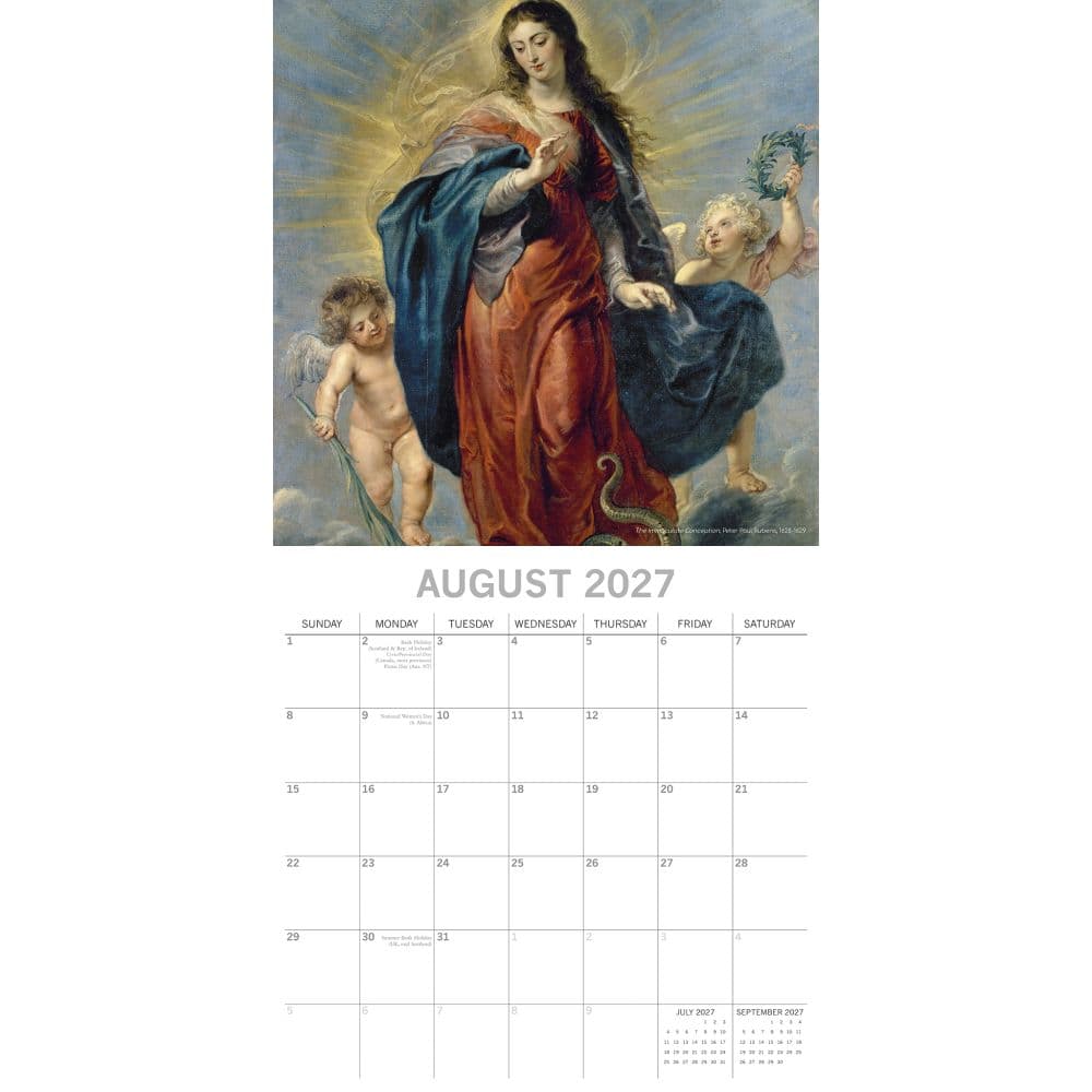 Angels 2027 Wall Calendar Second Alternate Image