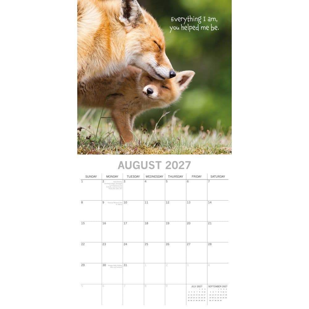 Mothers Love 2027 Wall Calendar Second Alternate Image