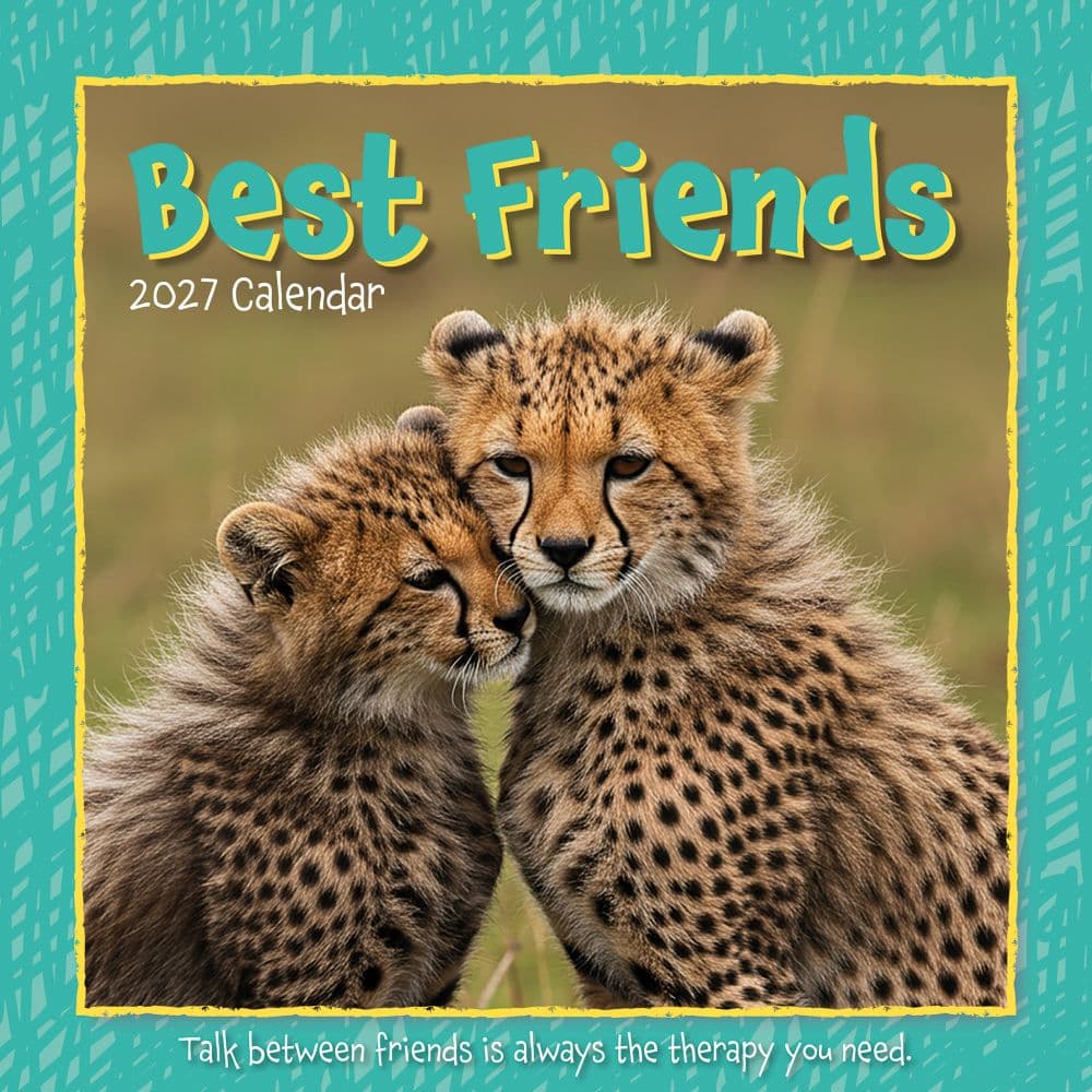 image Best Friends 2027 Wall Calendar Main Product Image
