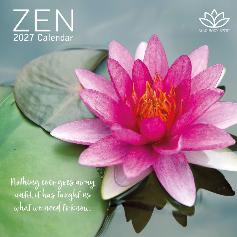 image Zen 2027 Wall Calendar Main Product Image