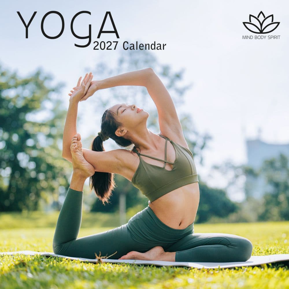 Yoga 2027 Wall Calendar