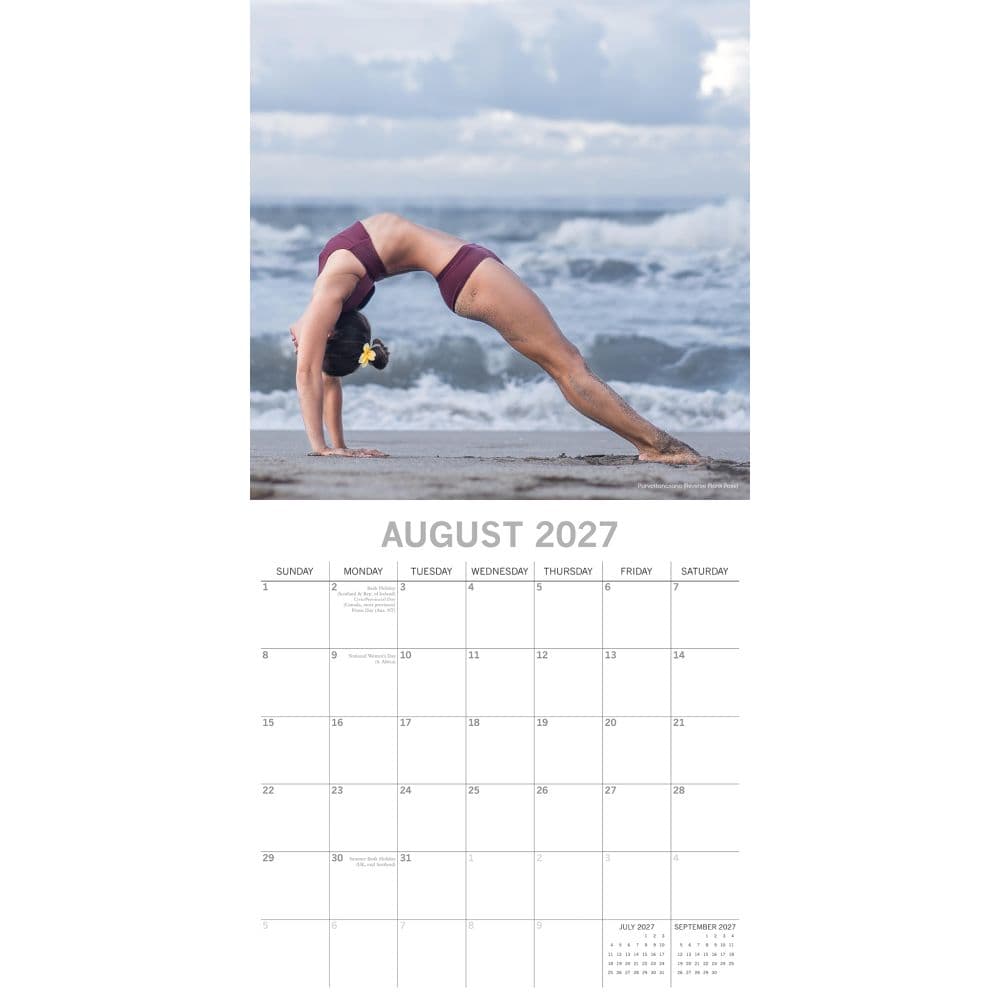 Yoga 2027 Wall Calendar Second Alternate Image