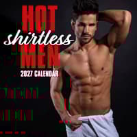image Hot Shirtless Men 2027 Wall Calendar Main Product Image