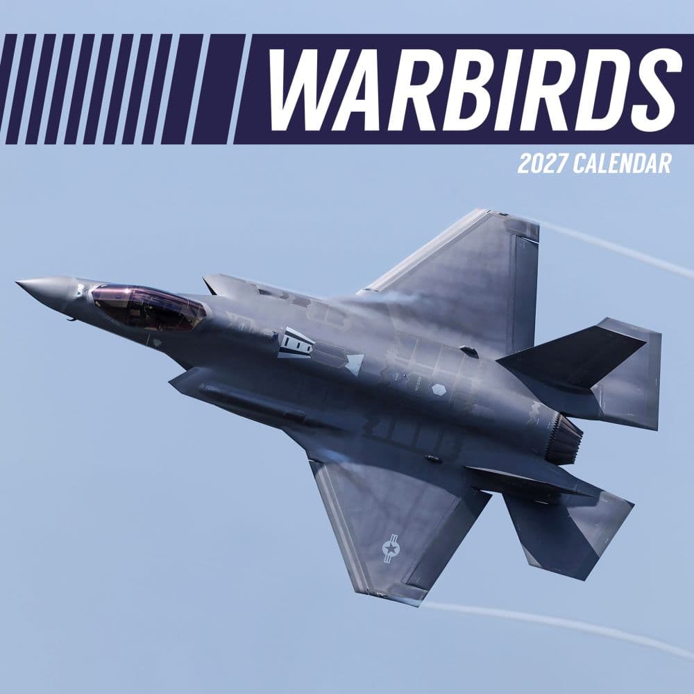 Warbirds 2027 Wall Calendar Main Product Image