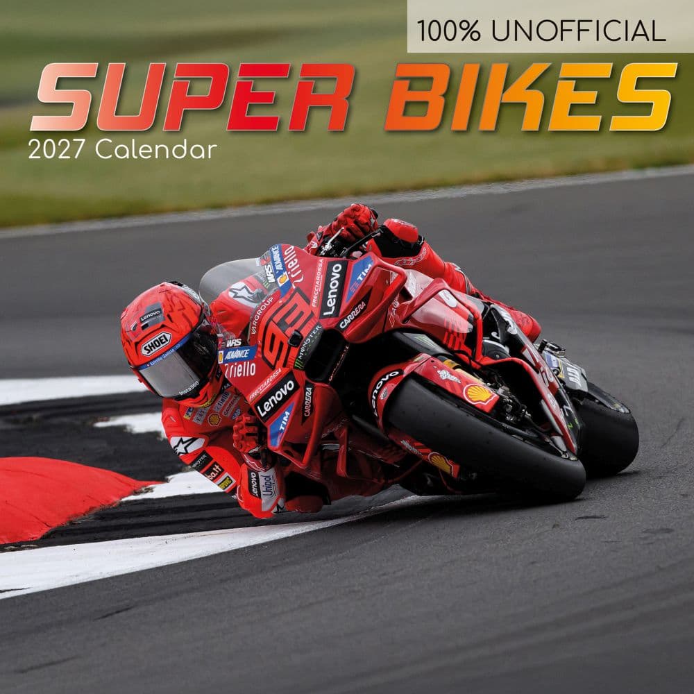 image Super Bikes 2027 Wall Calendar Main Product Image