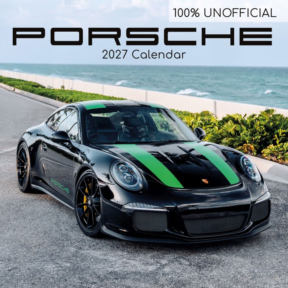 Porsche 2027 Wall Calendar - Calendars.com