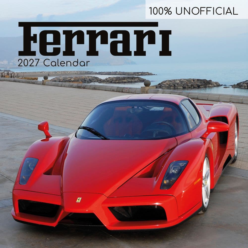 Ferrari 2027 Wall Calendar - Calendars.com