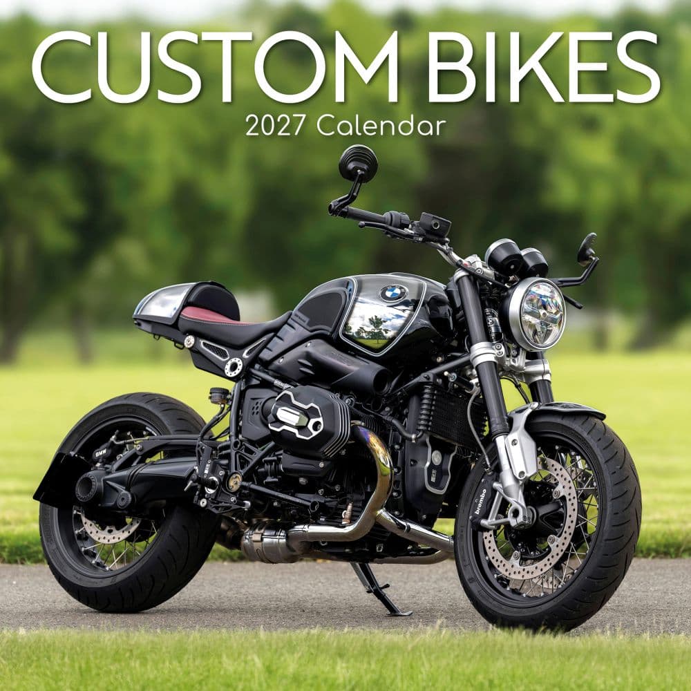 Custom Bikes 2027 Wall Calendar - Calendars.com