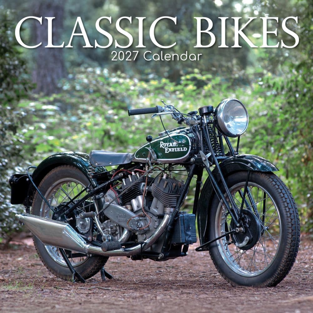 image Classic Bikes 2027 Wall Calendar Main Product Image