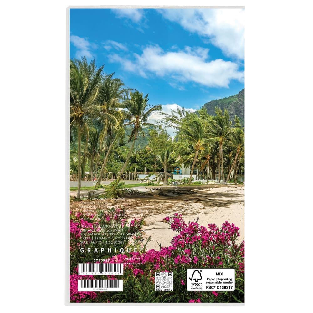 Island Paradise 2027 2 Year Pocket Planner Fourth Alternate Image