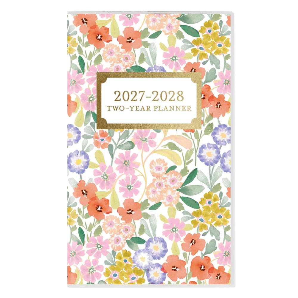 Happy Floral 2027 2 Year Pocket Planner