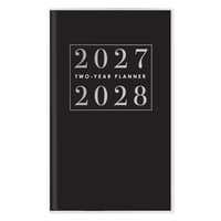 image Typographic 2027 2 Year Pocket Planner Main Product Image
