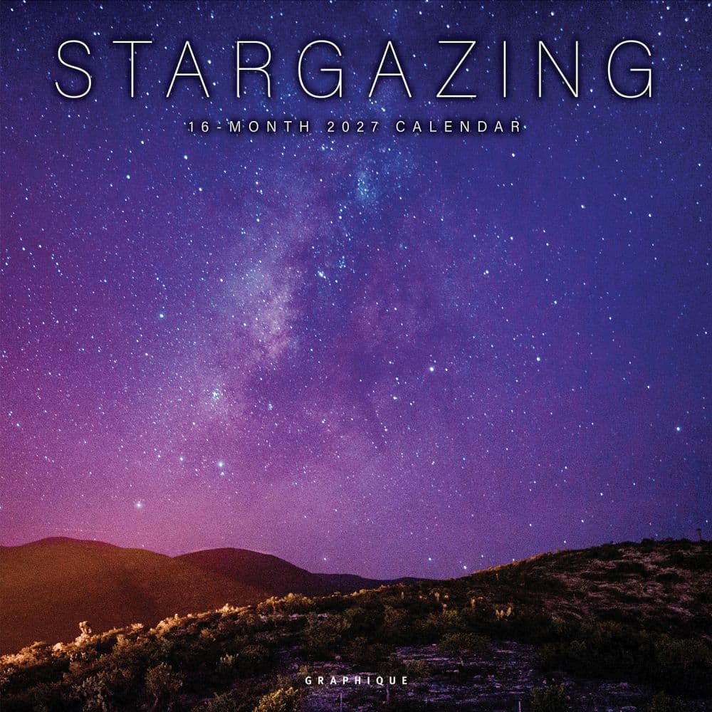 image Stargazing 2027 Wall Calendar Main Product Image