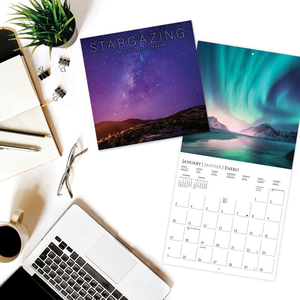 Stargazing 2027 Wall Calendar Third Alternate Image