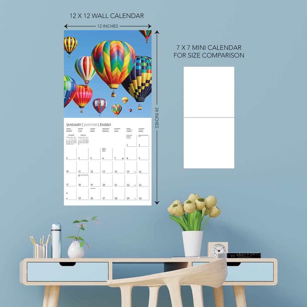A Colorful World 2027 Wall Calendar Fourth Alternate Image