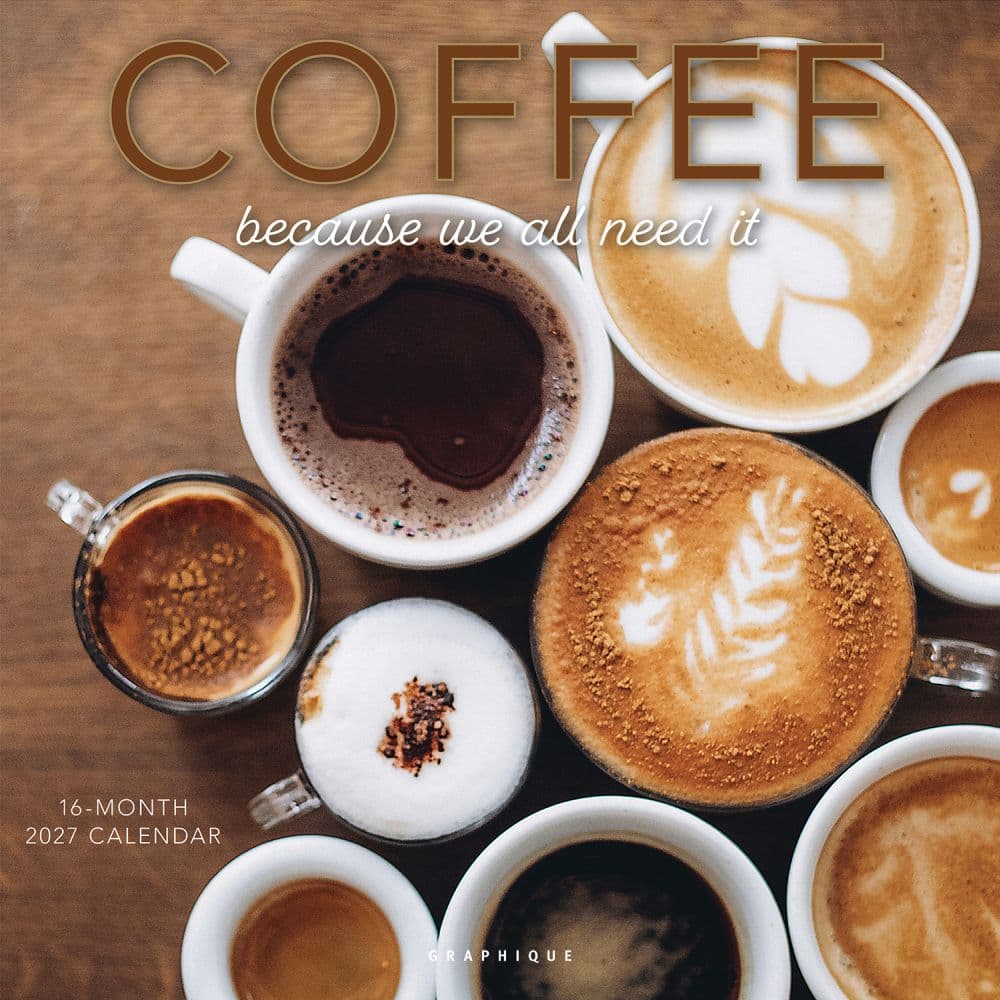 image Coffee 2027 Wall Calendar Main Product Image