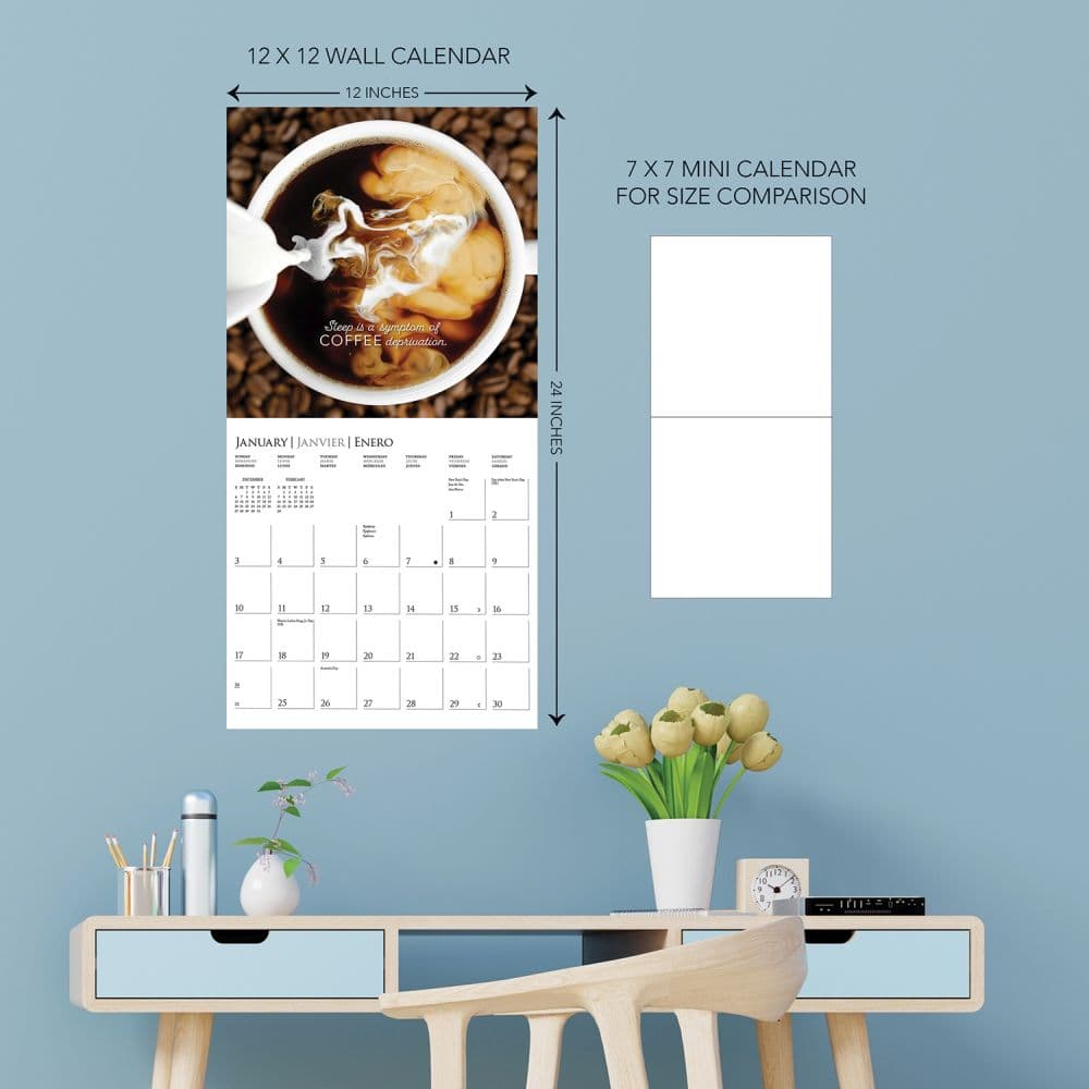 Coffee 2027 Wall Calendar Fourth Alternate Image