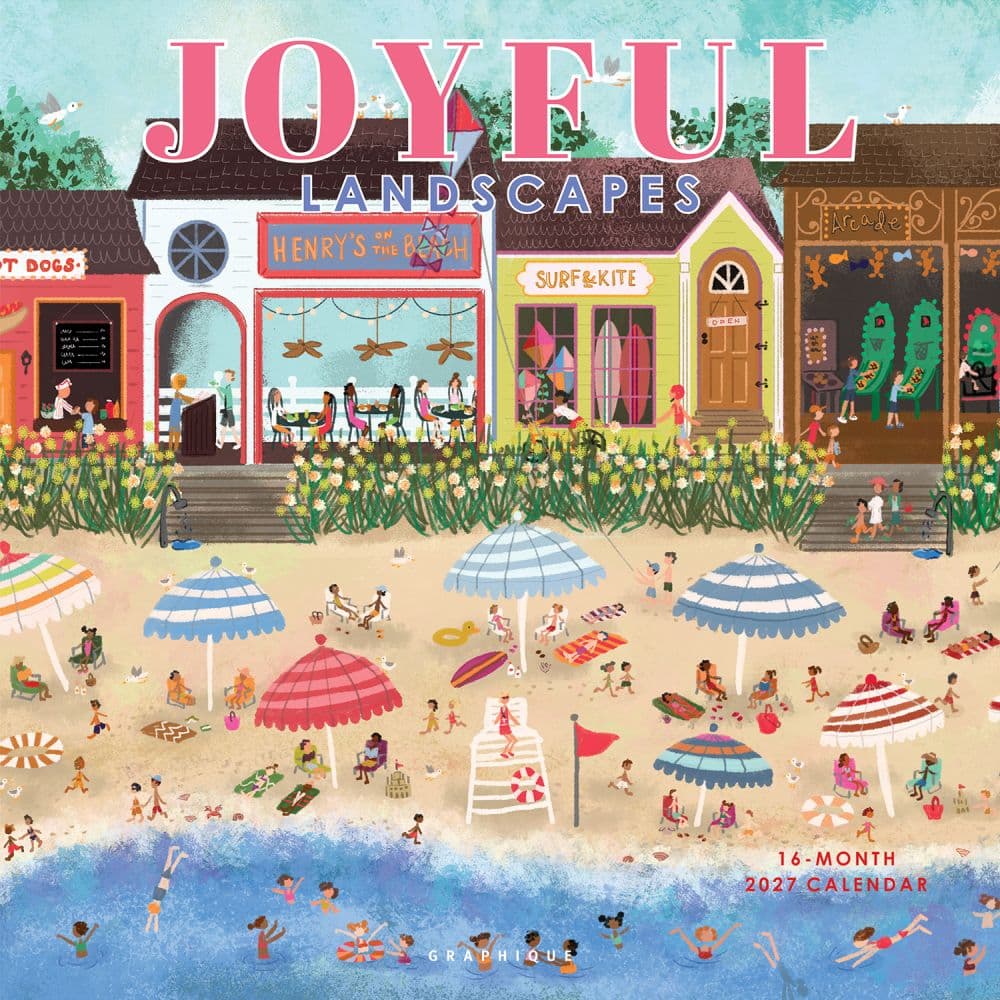 Joyful Landscapes 2027 Wall Calendar - Calendars.com
