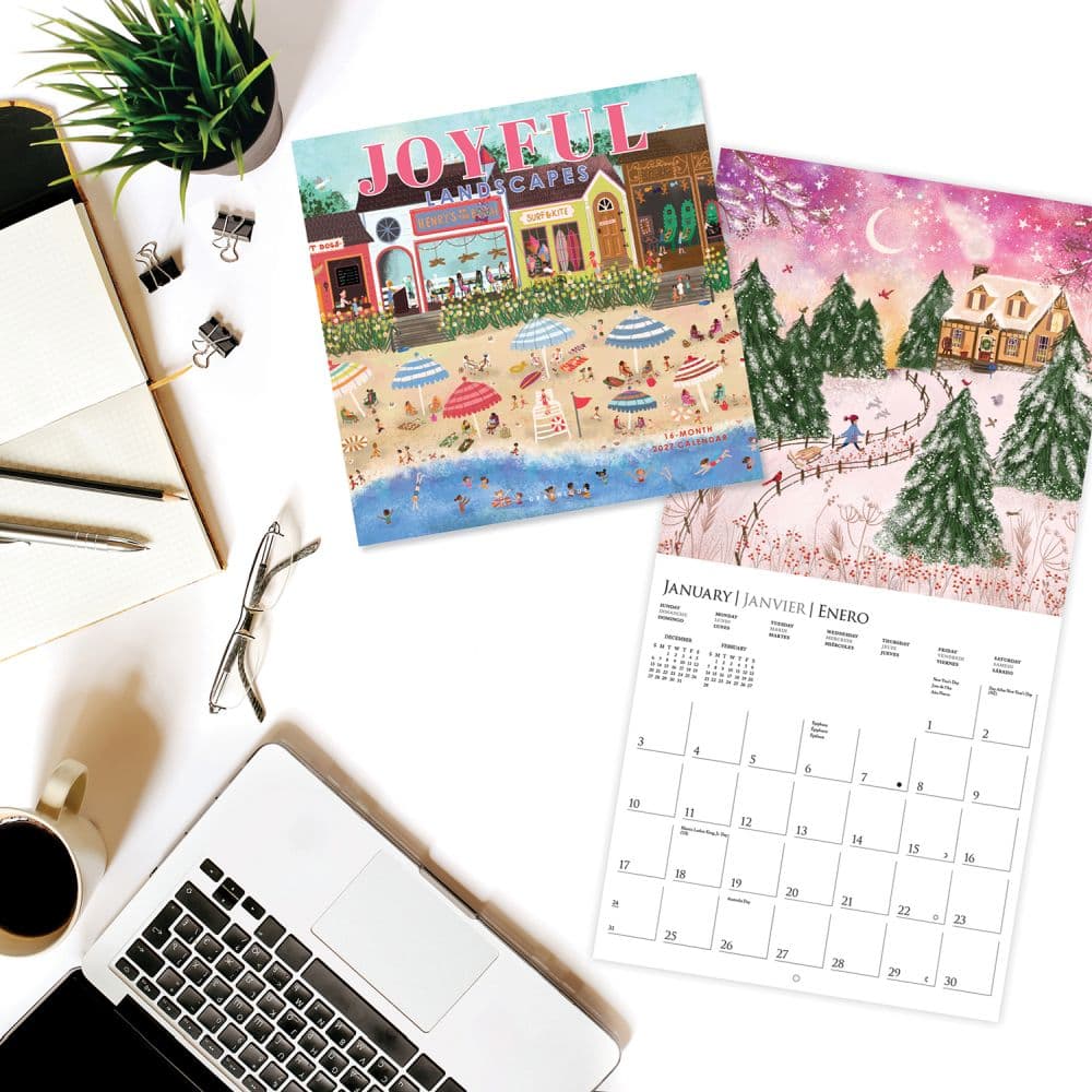 Joyful Landscapes 2027 Wall Calendar Third Alternate Image