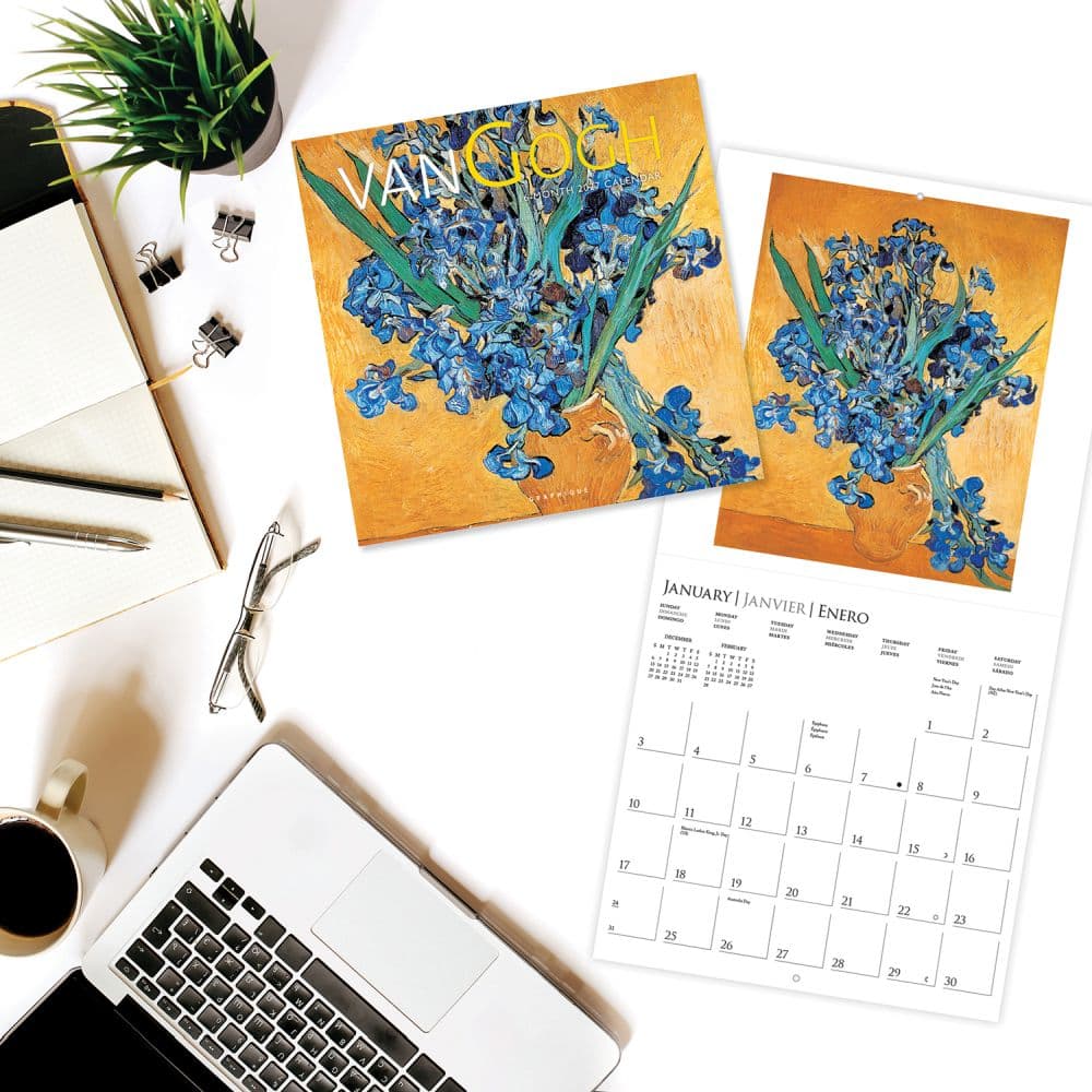 Van Gogh 2027 Wall Calendar Third Alternate Image