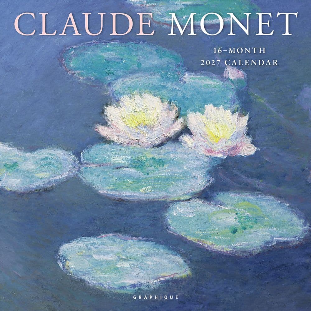 Monet 2027 Wall Calendar Main Product Image