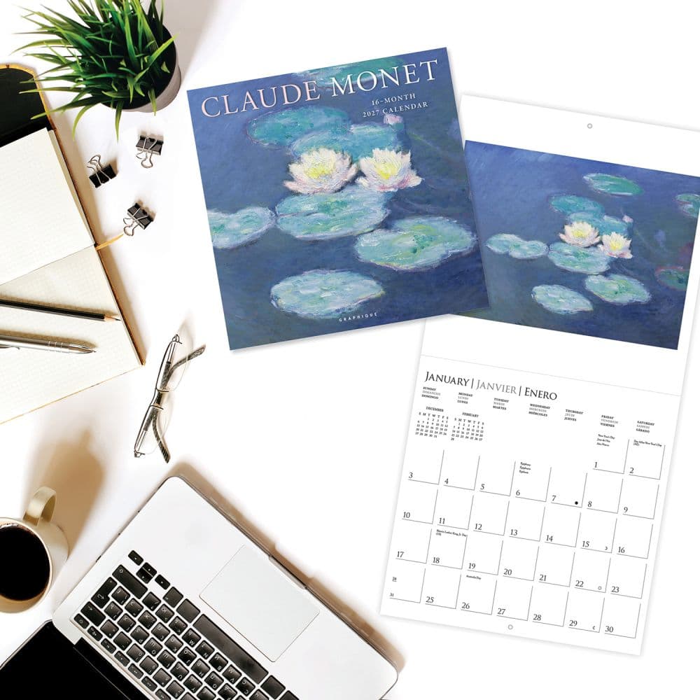 Monet 2027 Wall Calendar Third Alternate Image