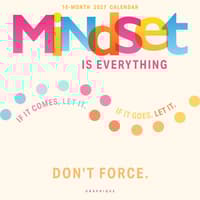 image Mindset Is Everything 2027 Wall Calendar Main Product Image