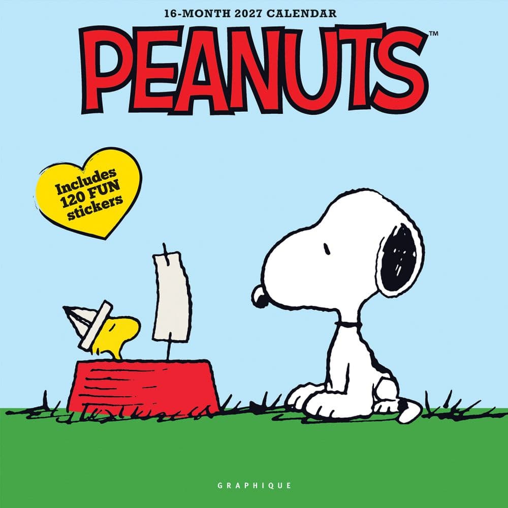 Peanuts Happiness Is 2027 Wall Calendar Main Product Image