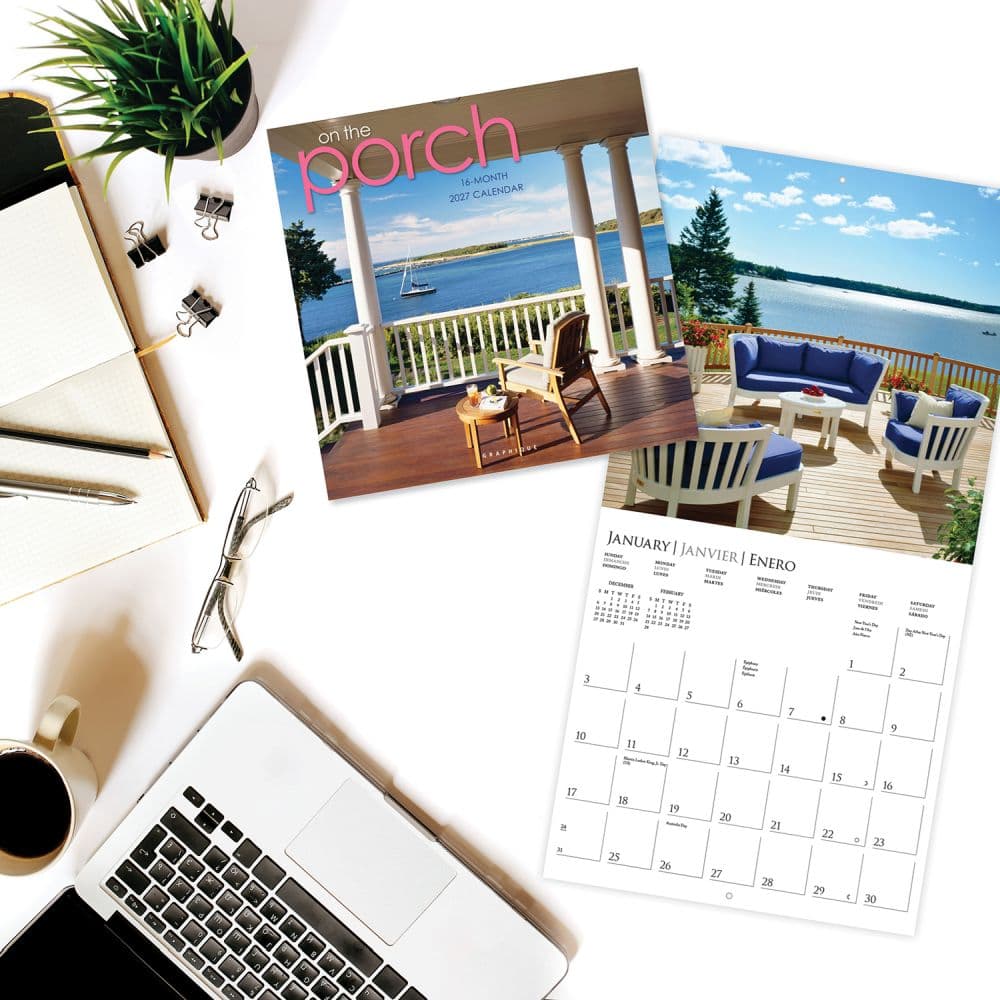 On the Porch 2027 Wall Calendar Third Alternate Image