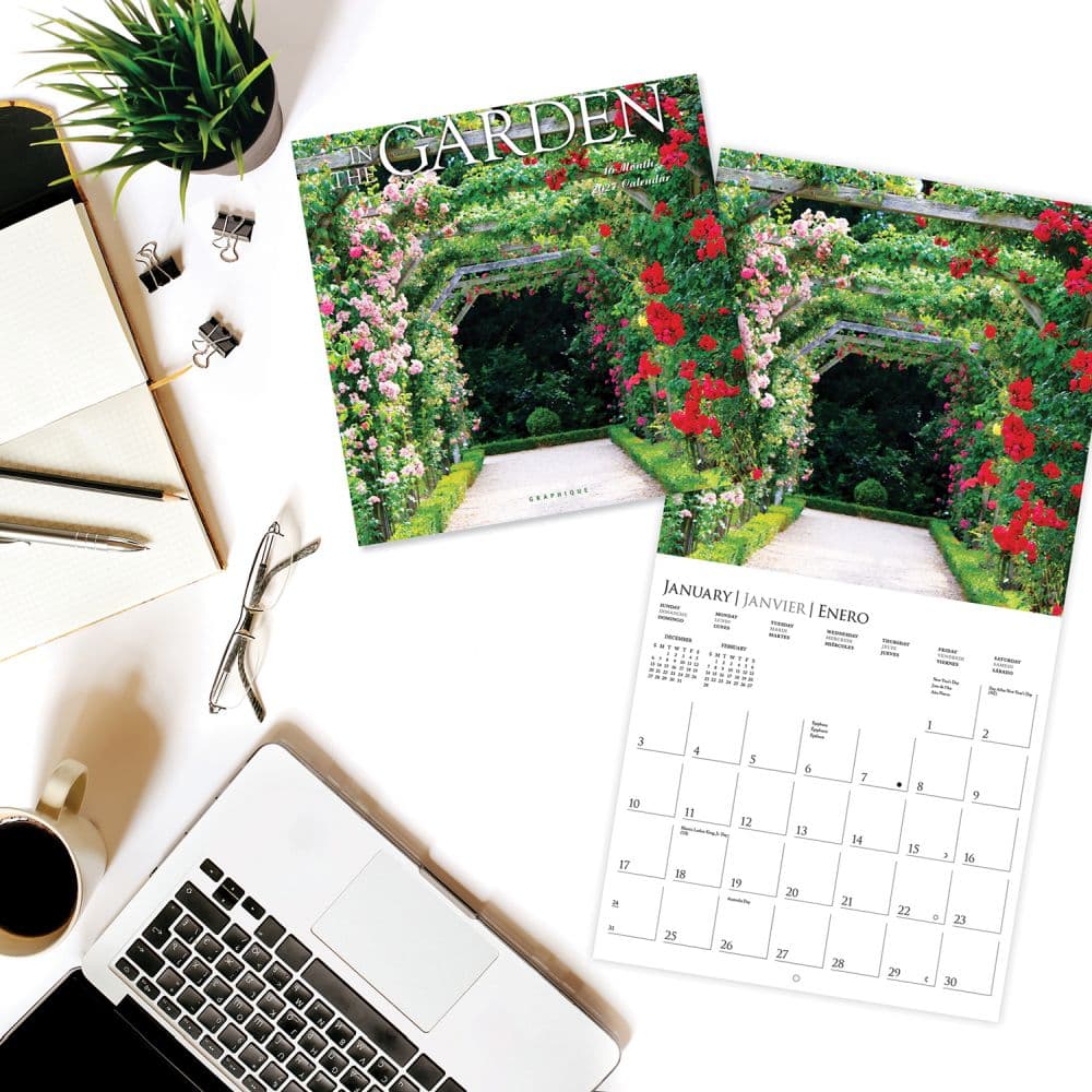 In the Garden 2027 Wall Calendar Third Alternate Image