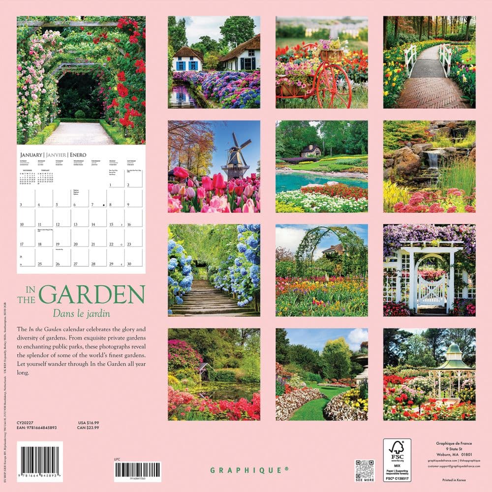 In the Garden 2027 Wall Calendar First Alternate Image