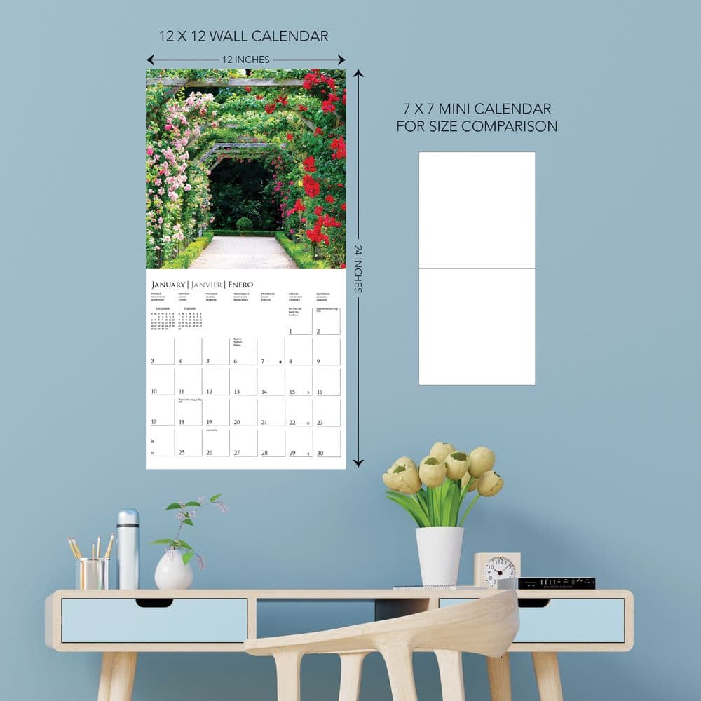 In the Garden 2027 Wall Calendar Fourth Alternate Image