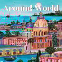 image Around The World 2027 Wall Calendar Main Product Image