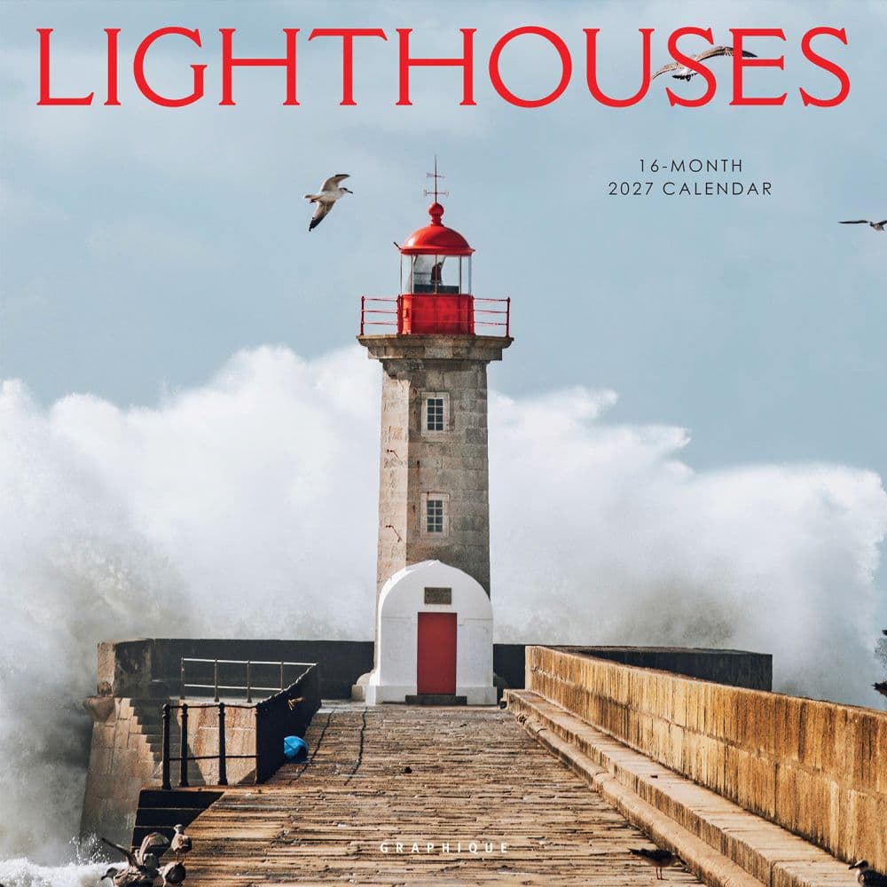 image Lighthouses 2027 Wall Calendar Main Product Image