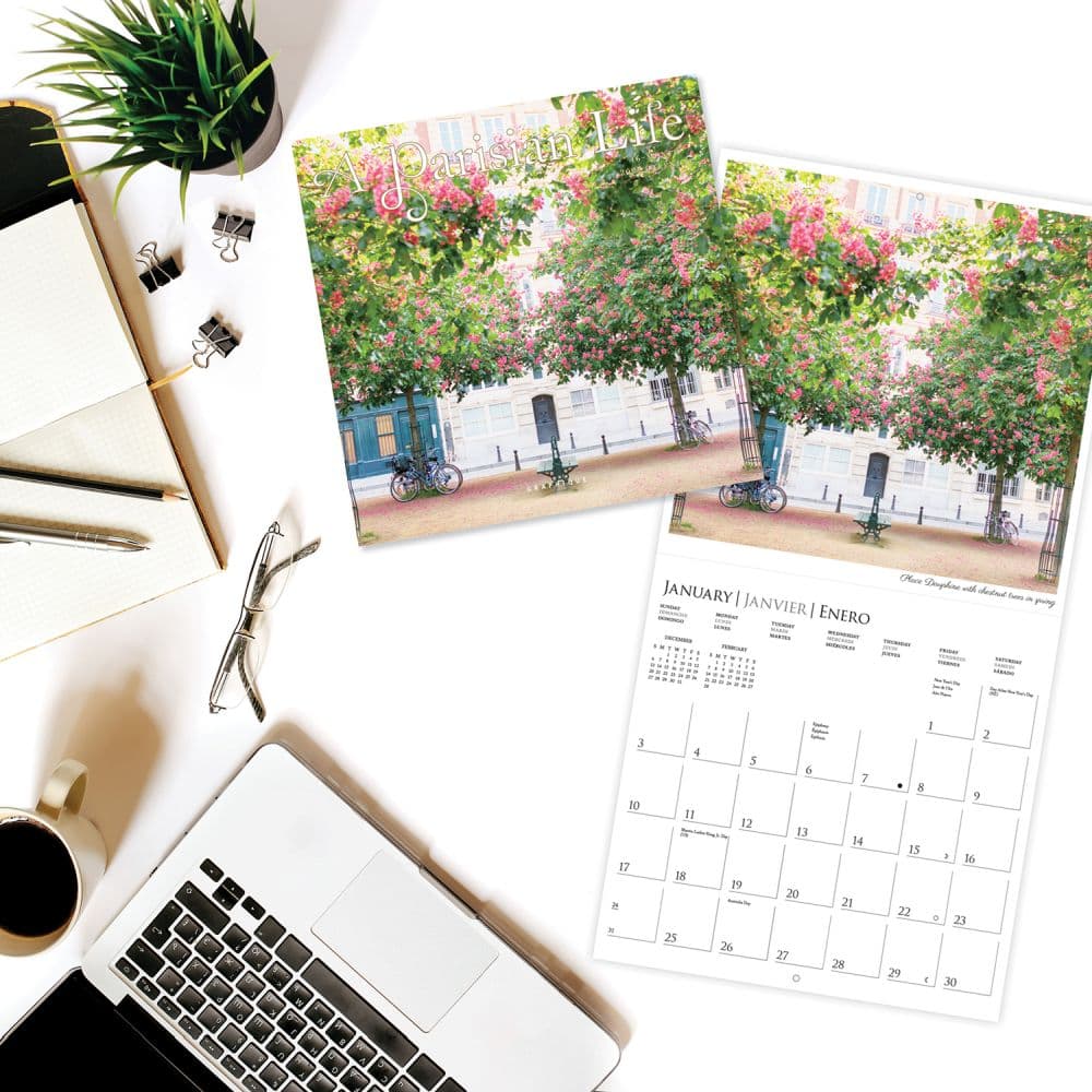 A Parisian Life 2027 Mini Wall Calendar Third Alternate Image