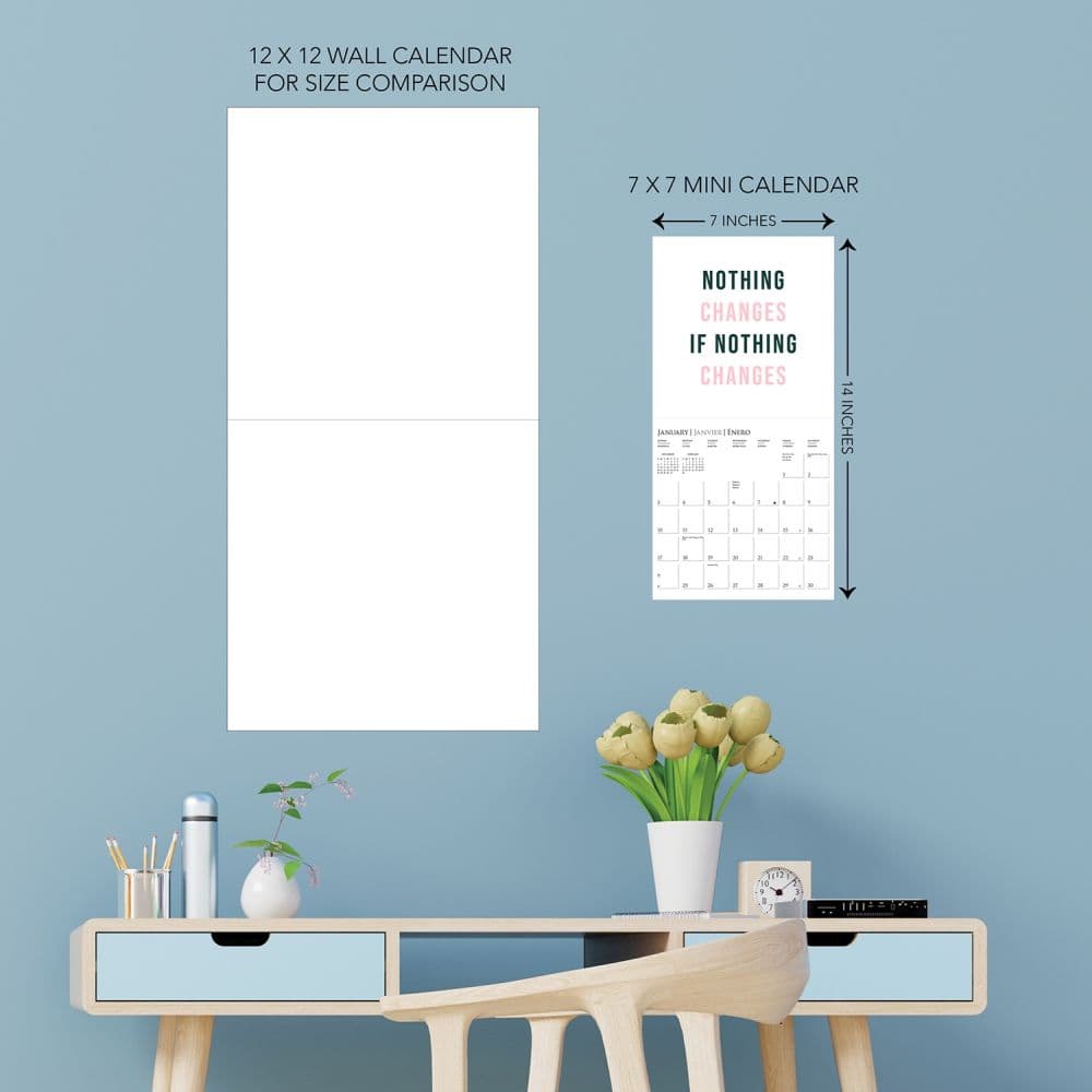 Girl Boss 2027 Mini Wall Calendar Fourth Alternate Image